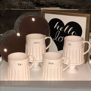 Cute Rae Dunn Chef Hat mugs